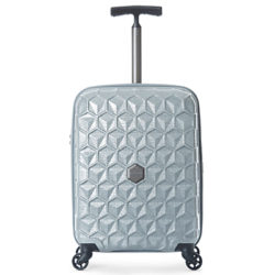 Antler Atom 4-Wheel 55cm Cabin Case Silver